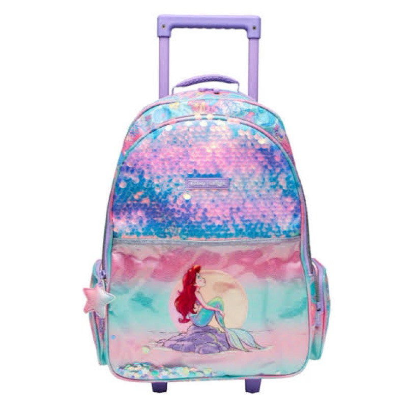 SMIGGLE SALE, Disney Princess Trolley Backpack With Light Up Wheels