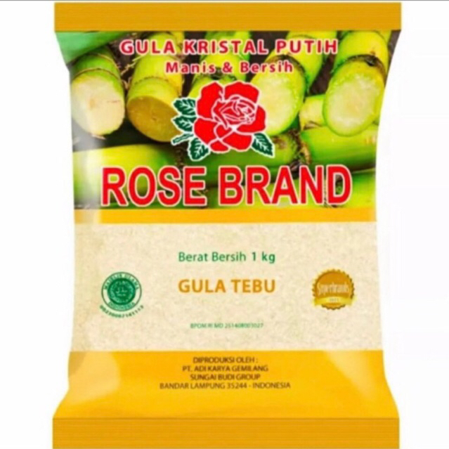

Gula Kuning Rose Brand 1kg (1 Ball)