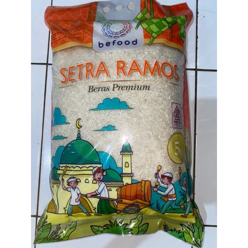 beras 5 kg setra ramos befood