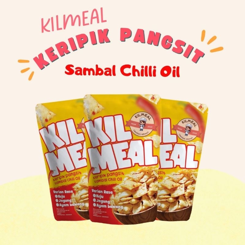 

Snack Pangsit Pedas Keripik Pangsit Chili Oil 50gr