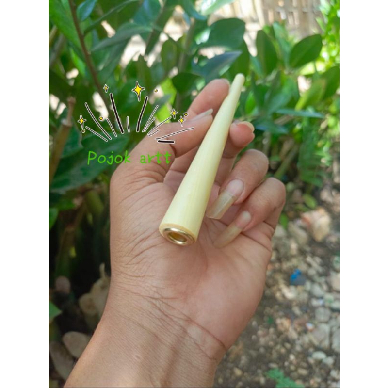 Once pipa cangklong Kayu kemuning lancip