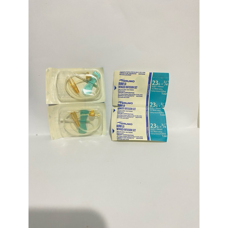 Wing needle Terumo 23G