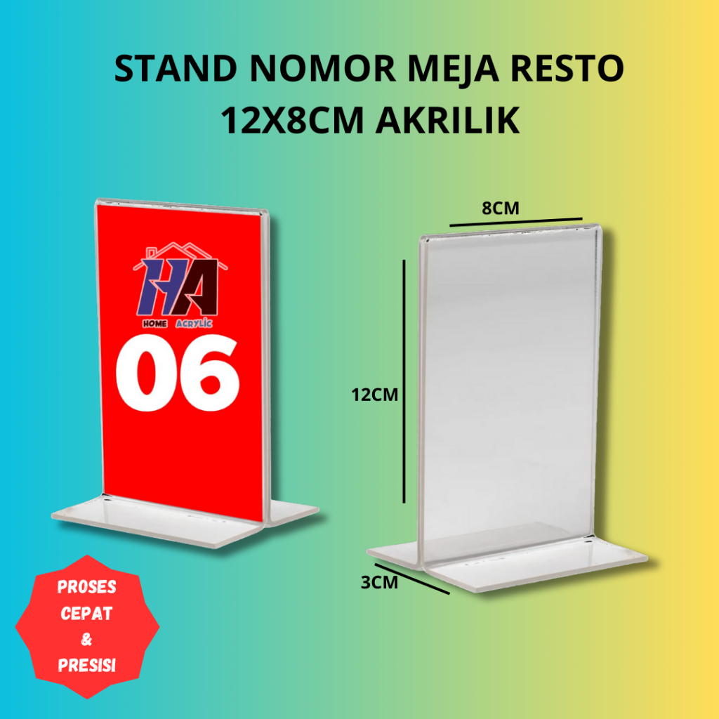 

STAND NOMOR MEJA PENGUNJUNG AKRILIK NOMOR TUNGGU MEJA NOMOR RESTORAN ACRYLIC ELEGANT AESTHETIC