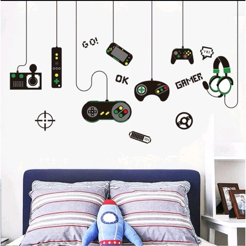 sticker kamar anak laki laki keren wall sticker dinding hiasan kamar