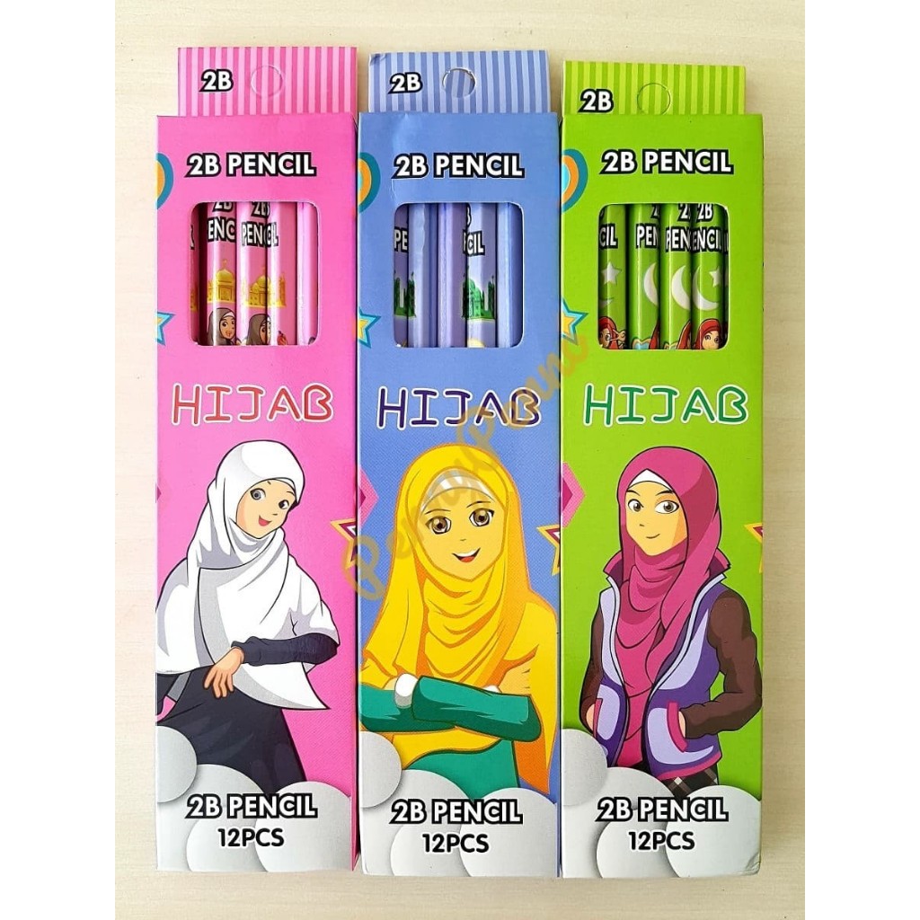 

Pensil 2B Motif LOL, Hijab, Tsum2 (1 Pack isi 12Pcs)