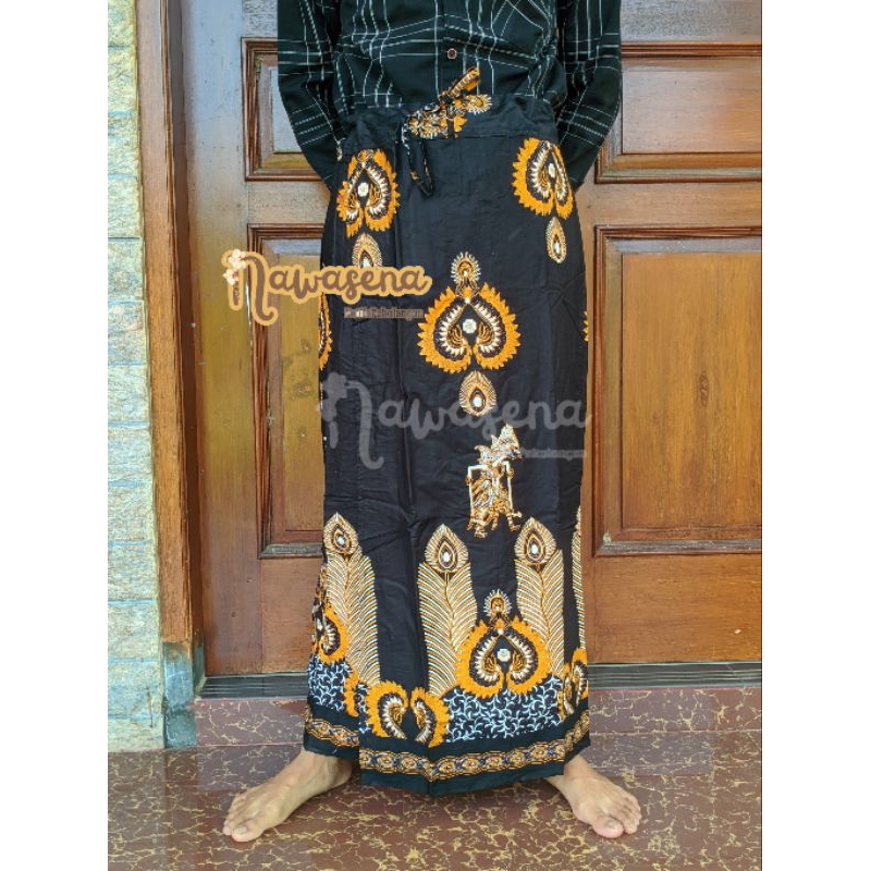 Sarung celana batik dewasa motif wulu wayang