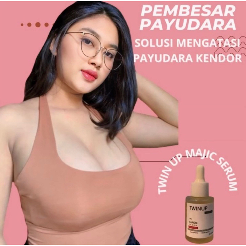 TWINUP MAGIC SERUM 35ML twinup Serum Pembesar Asli TWINUP serum pembesar & pengencang payudara