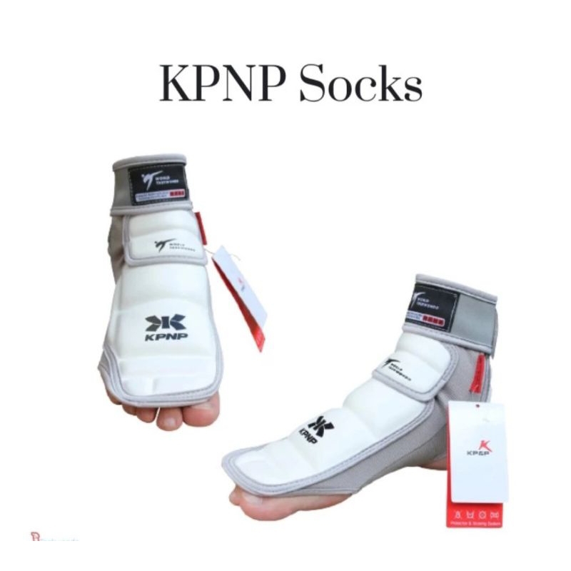 KPNP Taekwondo foot protektor sensor ORI 100% BARU