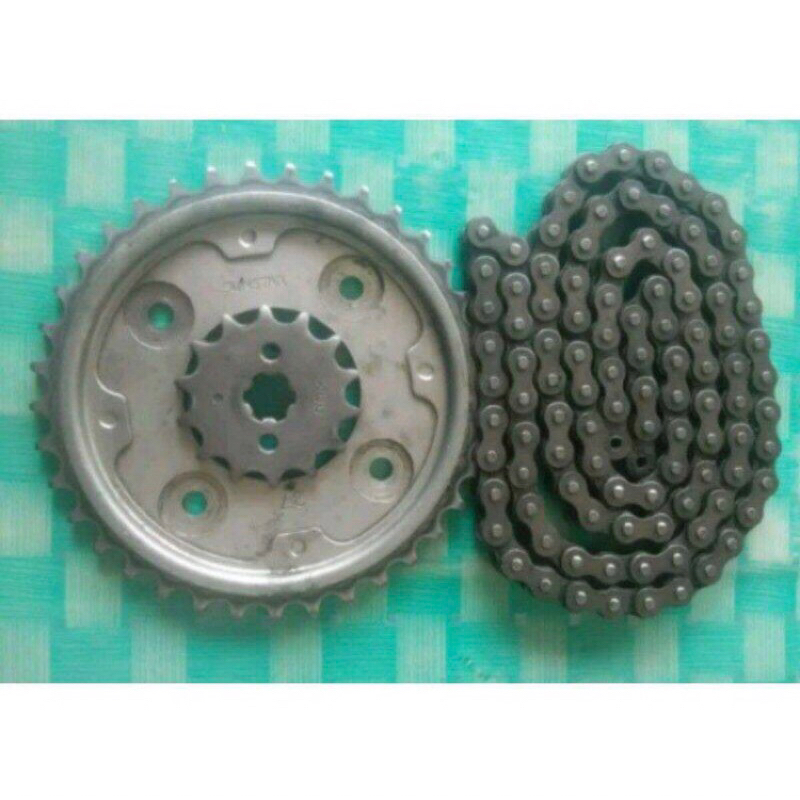 GIR SET REVO ABSOLUTE DEPAN BELAKANG PLUS RANTAI