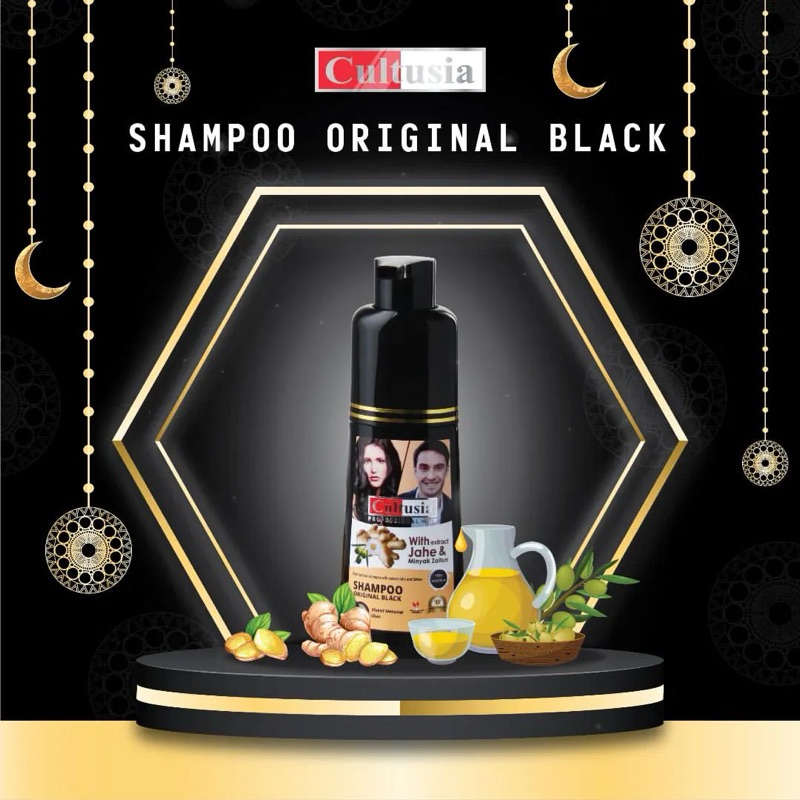 SHAMPOO CULTUSIA HITAM