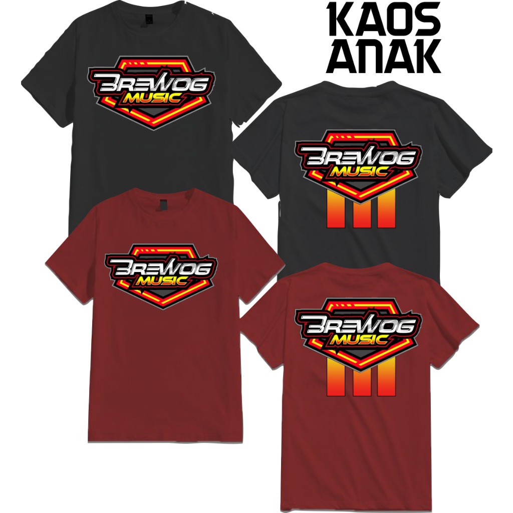 KAOS BREWOG MUSIK ANAK