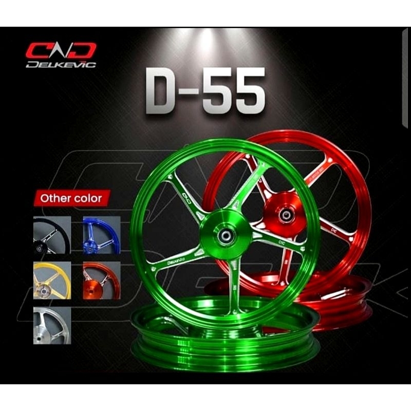 VELG RACING DELKEVIC CNC D-55 FI-ZR/JUPITER Z LAMA/VEGA R LAMA