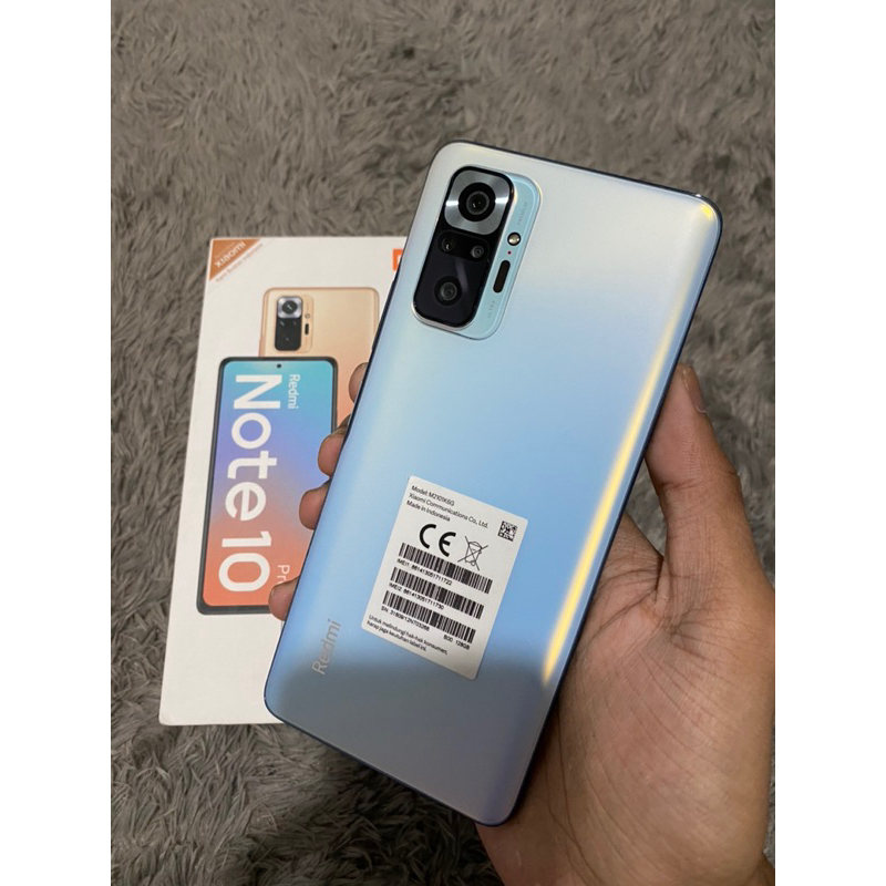 Redmi Note 10 Pro 8/128 Second Mulus Nominus Fullset Original