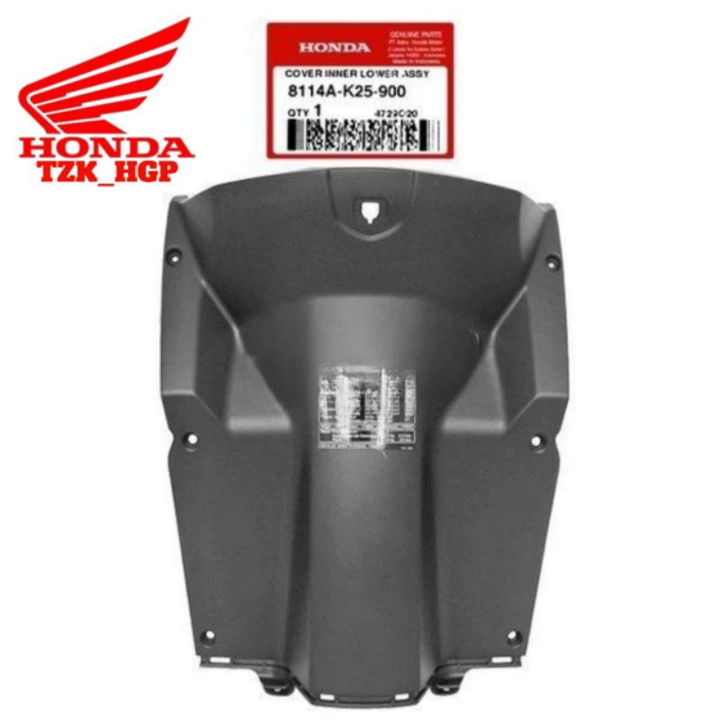 8114A-K25-900 Cover inner lower dashboard kontak bawah beat fi 2012 - 2015 original