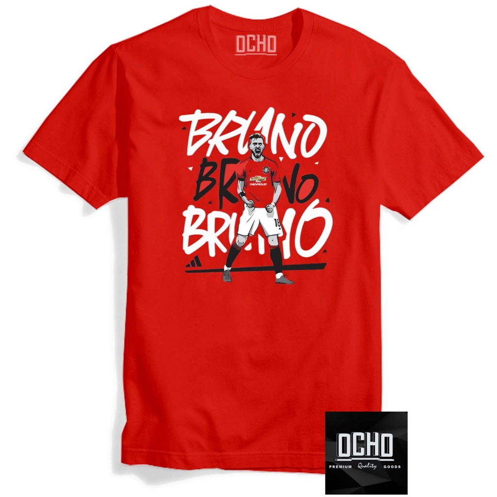 Kaos Bruno Manchester United Red