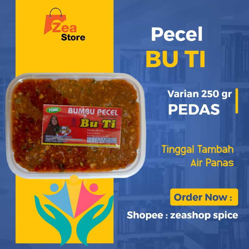 

Bumbu Pecel Bu Ti Sidoarjo 250gr