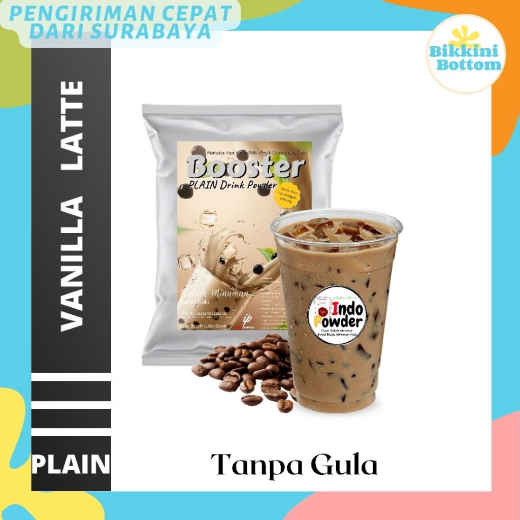 

Bubuk Minuman VANILLA LATTE 1KG PLAIN / Powder / Bubuk VANILLA LATTE INDOPOWDER BOOSTER PLAIN
