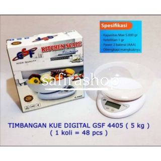 timbangan mangkok gsf digital timbangan kue plus mangkok gsf