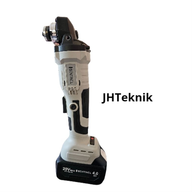 JHTeknik Mesin Grinda Cordless 20V SENTINEL/Cordless Angle Grinder 20V Sentinel/Gurinda Cordless 20V