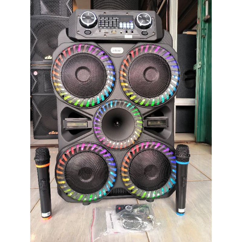 speaker portabel bluetooth dat DT - 806 speaker 8 inc x 4