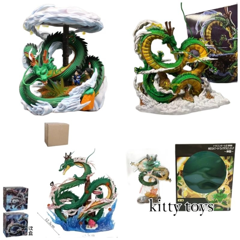 action figure pvc dragon ball dragon heroes shen long naga hijau
