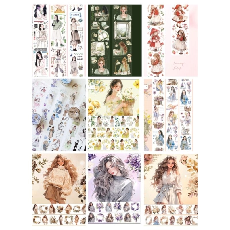 

Sample Pet Tape dan Washi Tape