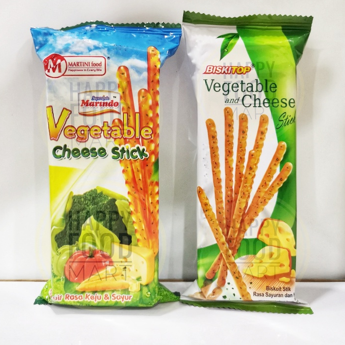 

[HALAL] MARINDO VEGETABLE CHEESE STICK 50 GRAM/BISKITOP BISKUIT KEJU SAYUR/CEMILAN SNACK STIK SAYURAN