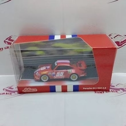 Tarmac Works x Schuco Porsche 911 RSR 3.8 Red