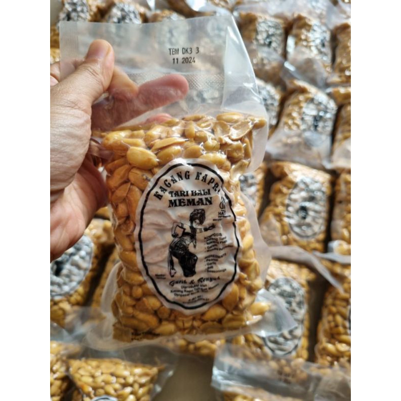 

Kacang Kapri Tari Bali Meman Gurih Renyah Oleh Oleh Khas Bali