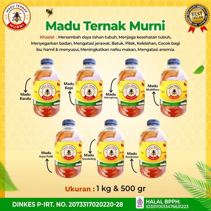 

MADU MURNI Multiflora 1Kg