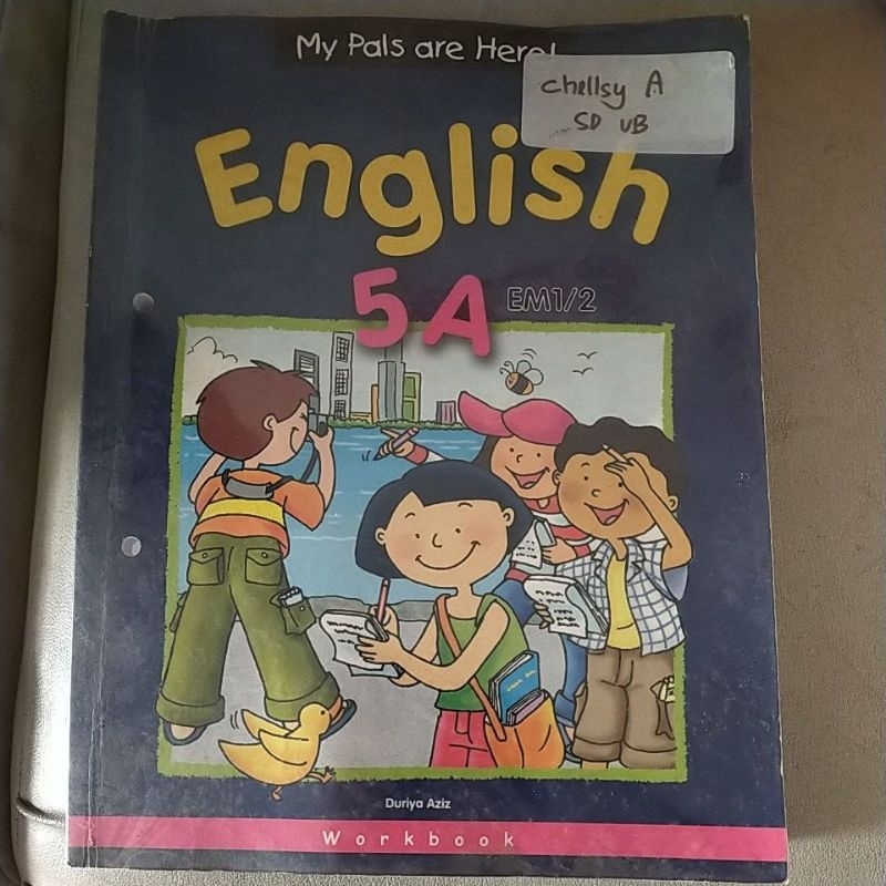My pals are here English 5A workbook used