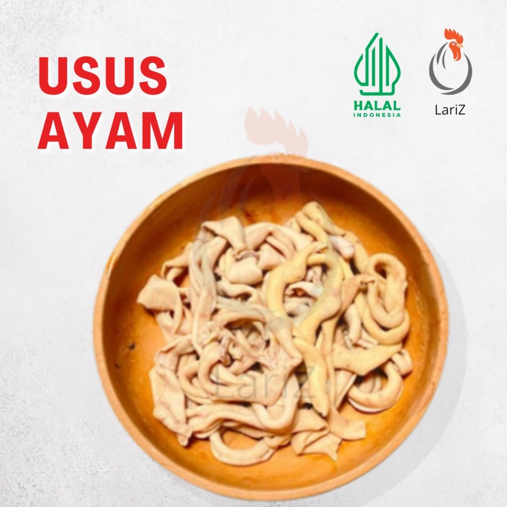 

Usus Ayam Bersih 500Gram Halal Frozen Tanpa Pengawet