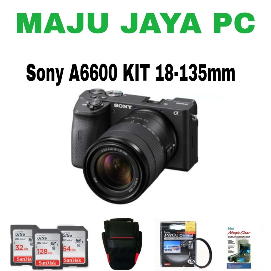 KAMERA SONY A6600 / SONY A6600 KIT 18-105MM / SONY A6600 KIT 18-135MM BARU