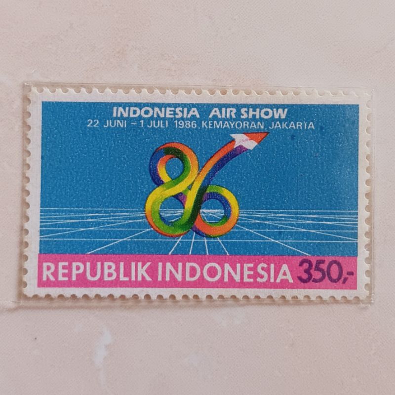 

(AD) Perangko Indonesia 1986 Indonesia Air Show Single Set Mint