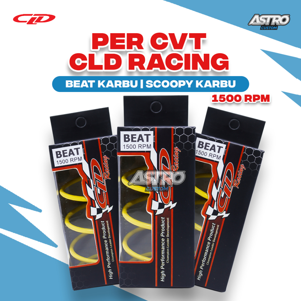 Per CVT 1500 RPM CLD Beat Karbu Scoopy Karbu Upgrade CVT