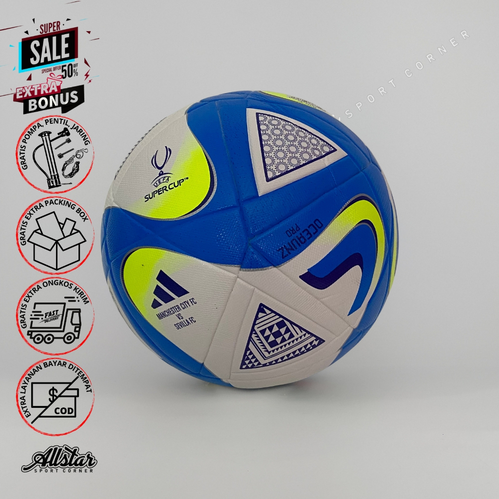 bola futsal original ADIDAS CHAMPIONS bola putsal size 4