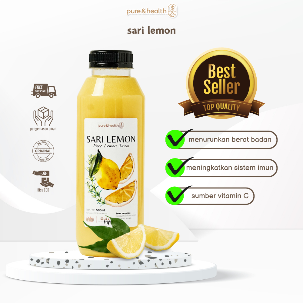 

Sari Lemon Fresh 500ml Pure Lemon Dari Bumi Juice Detox Diet Natural Healthy Drink