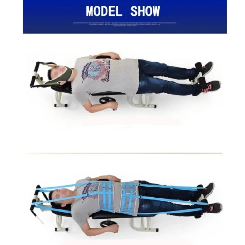 THERAPY BED - PENINGGI BADAN - READY - ALAT TRAKSI  - ALAT PERBAIKAN POSTUR TUBUH - ORTHOPEDIC BED -
