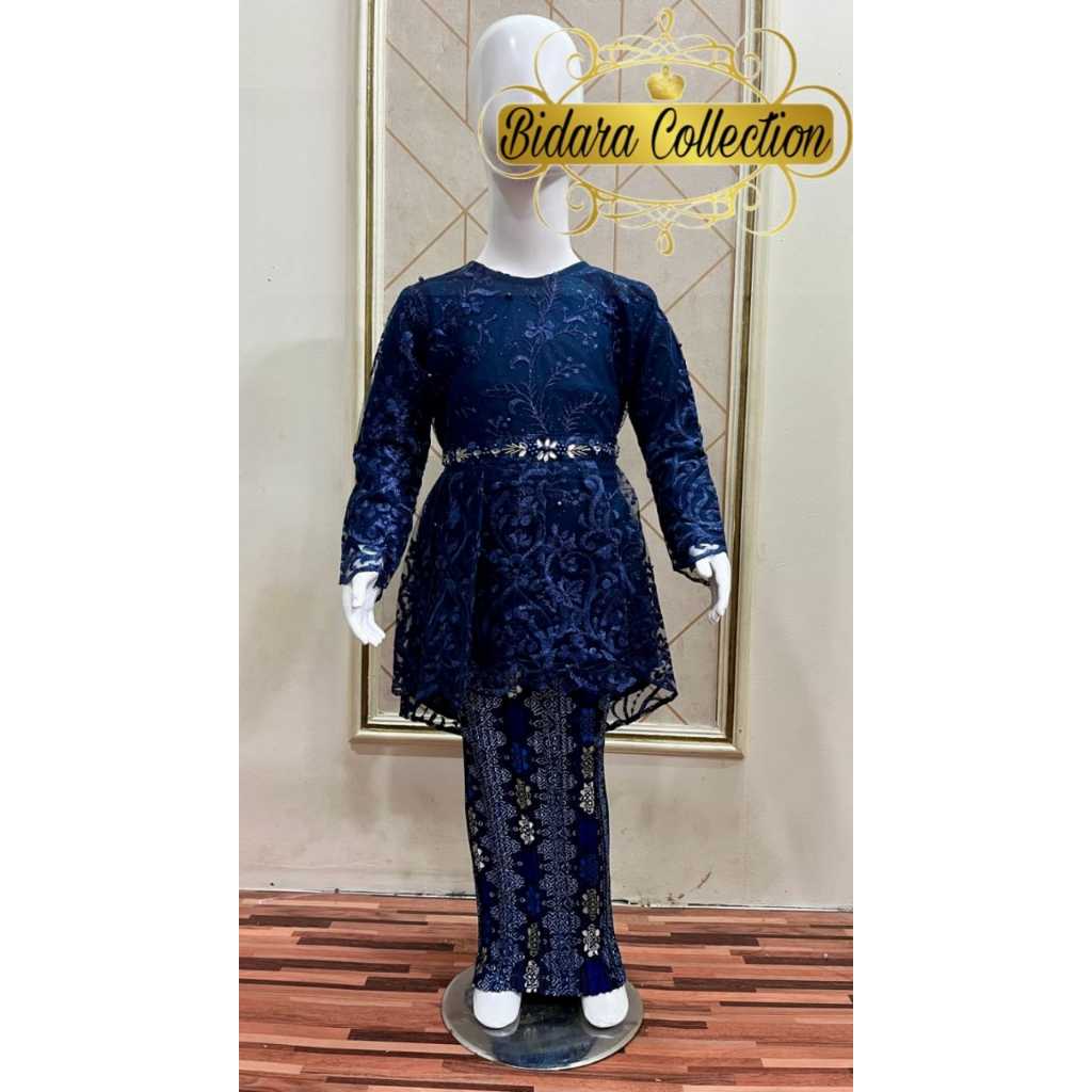 SET KEBAYA ANAK MODEL LESTI PAKAIAN KONDANGAN, WISUDA, PESTA KEKINIAN