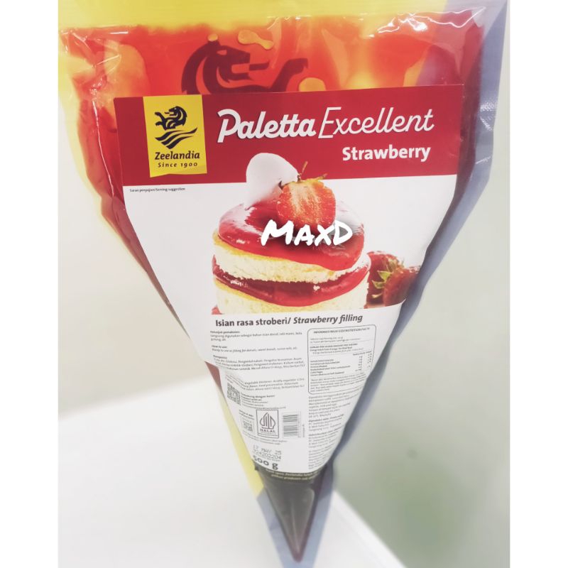 

Paletta Excellent Zeelandia Selai Strawberry 500 gr