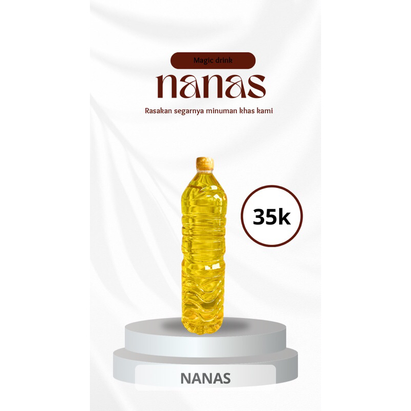 

Minuman khas bekonang/ oleh oleh khas sukoharjo rasa rasa nanas1,5 liter