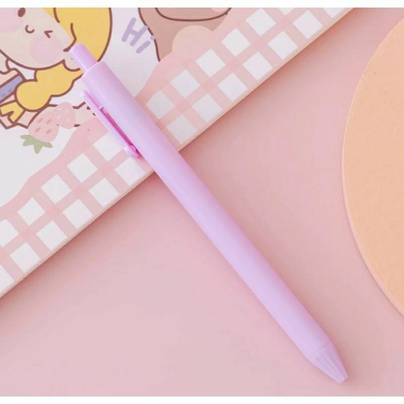 

PULPEN WARNA MACAROON TINTA HITAM