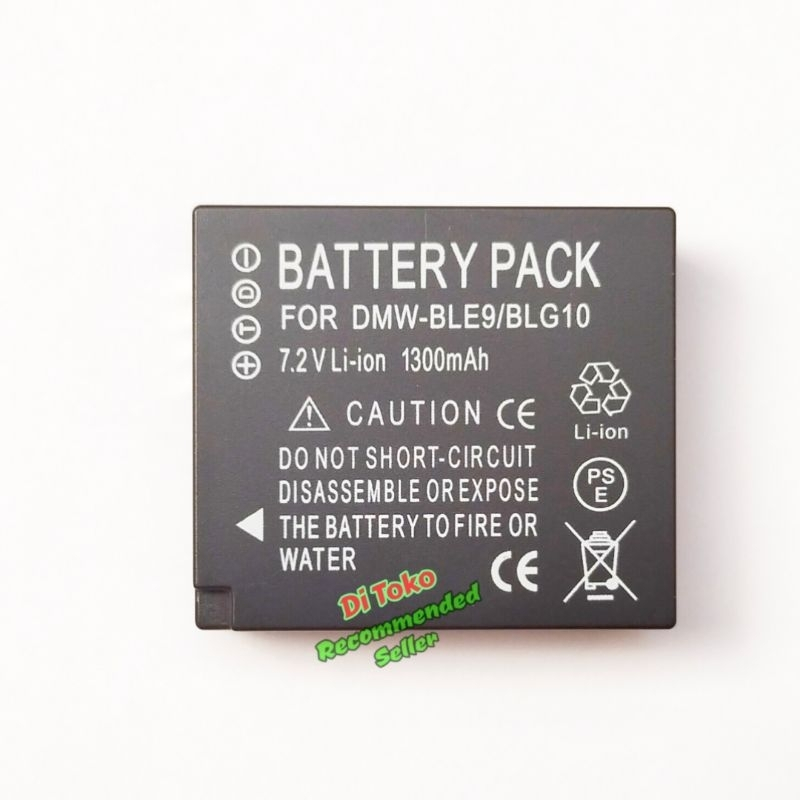 RC - Baterai For GX7 GX80 GX85 Batrai LX100 DC TZ100 TZ80 Batere BLG10PP BLG 10 10E ZS70 ZS200 TZ81 