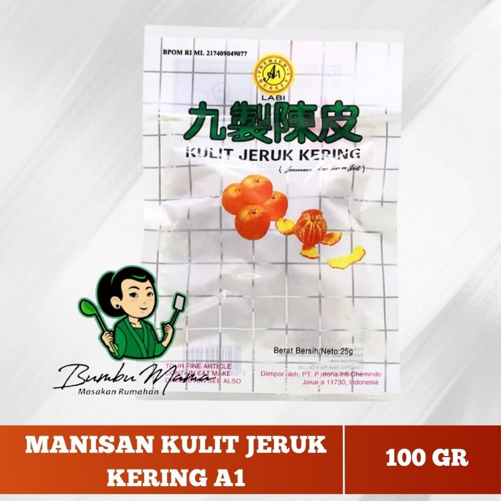 

Manisan Kulit Jeruk Kering 25grm