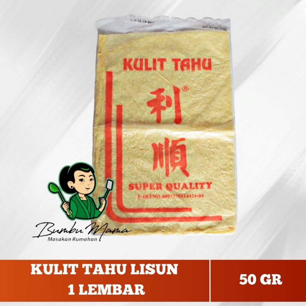 

Kulit Tahu Super Quality 50gr Lisun / Kulit Kembang Tahu Li Shun