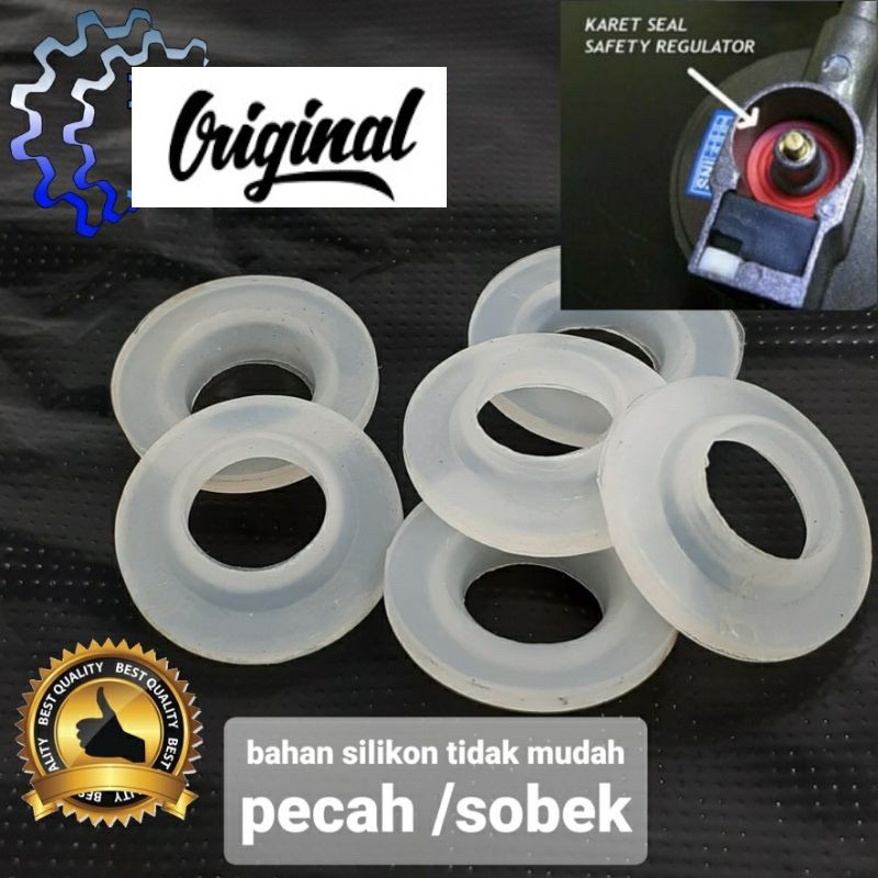 Sil seal karet silicon regulator gas LPG