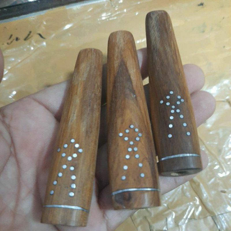 pipa roko kayu gaharu asli kalimantan