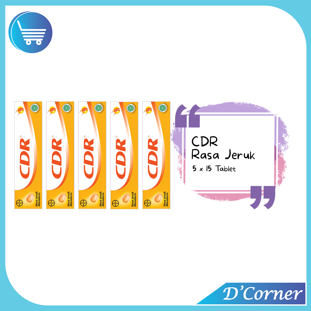 Bundling CDR 15 Tablet 5 PCS