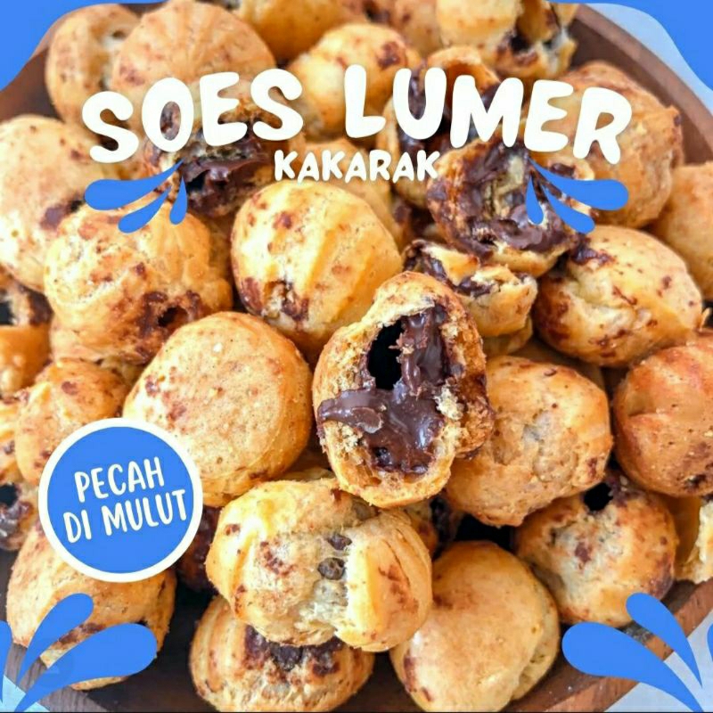 

Kakarak Soes Lumer Biskuit Kue Sus Renyah Kering Lumer