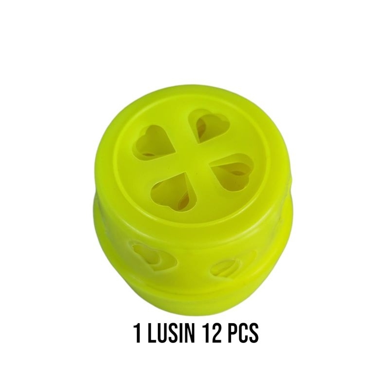 CETAKAN BOLU KUKUS PLASTIK LUBANG HATI PENDEK